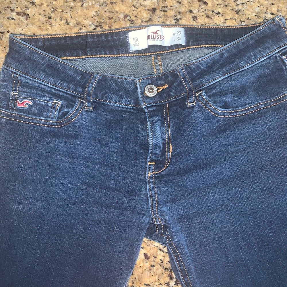 🌟Hollister dark washed jeans